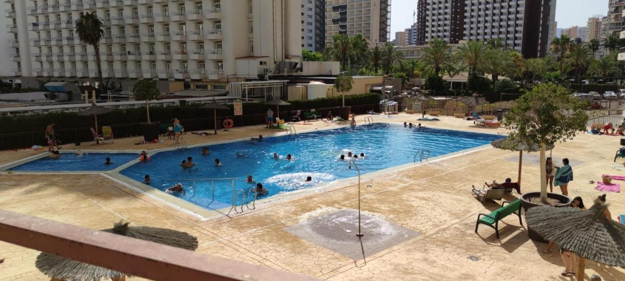 Precioso Apartamento Con Piscina Y Vistas Al Mar Mediterraneo. Appartement Benidorm